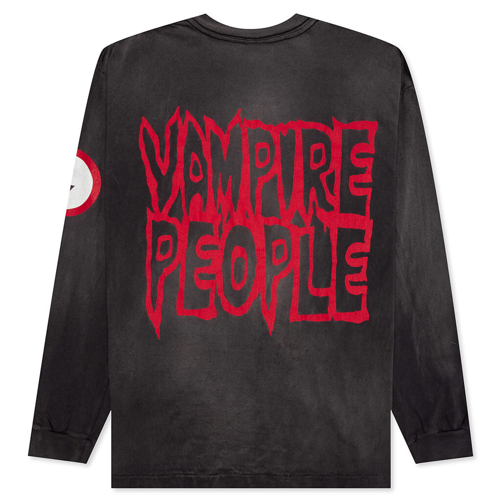 Vampire People L/S T-Shirt - Black