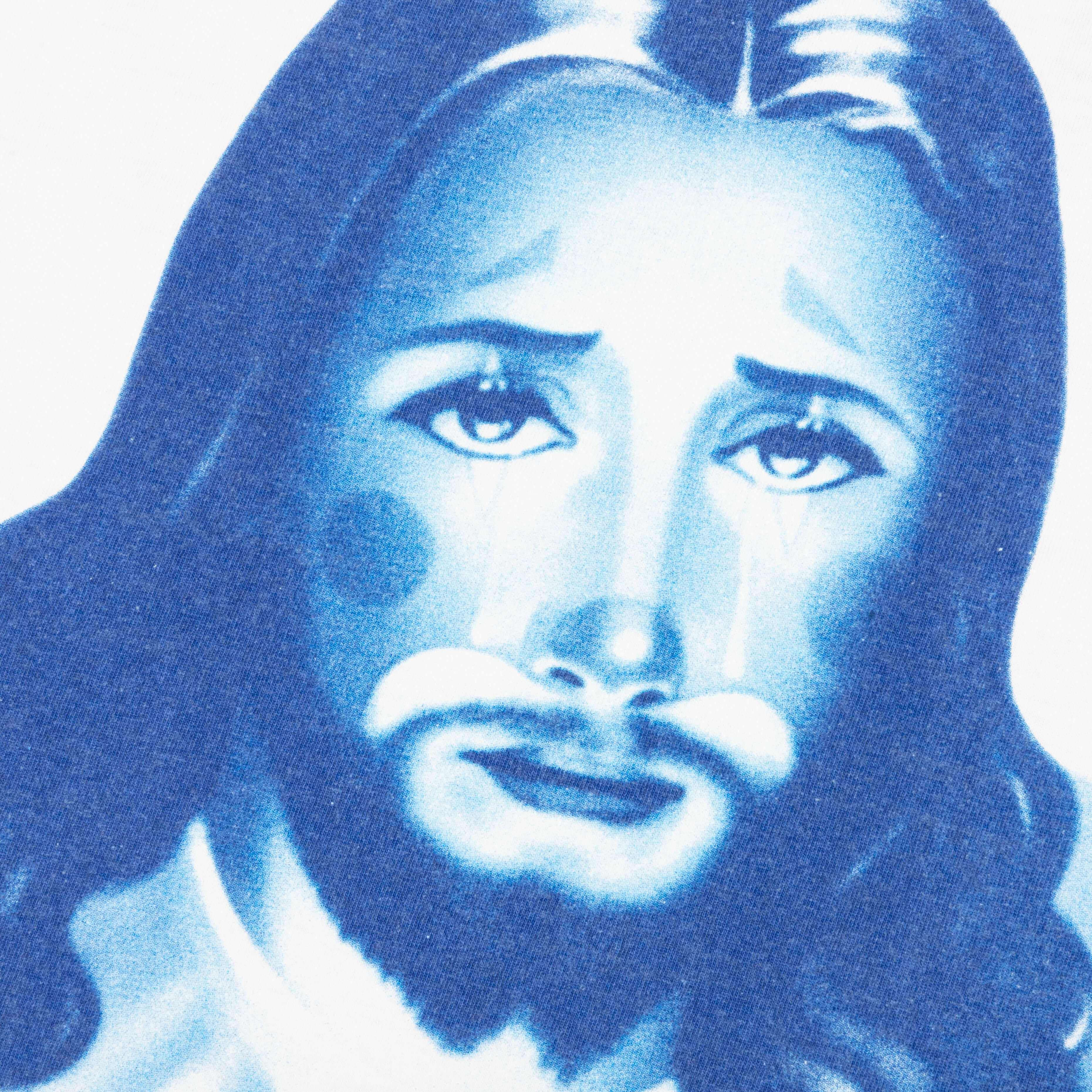 Saint Michael Born X Raised X T-shirt in Blue for Men