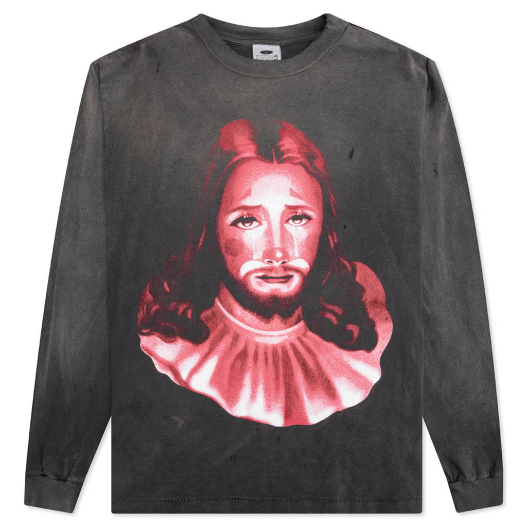 Saint Michael x Born x Raised Clown L/S Tee - Black