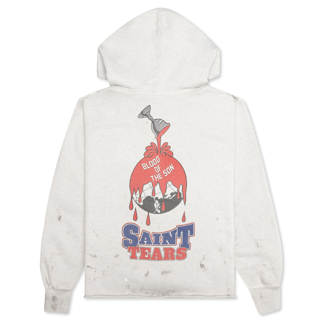 Saint Michael x Denim Tears Holy Grail Hoodie - Grey – Feature