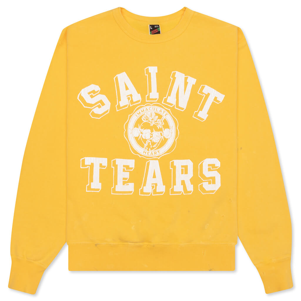Saint Michael x Denim Tears STTRS Sweatshirt - Yellow – Feature