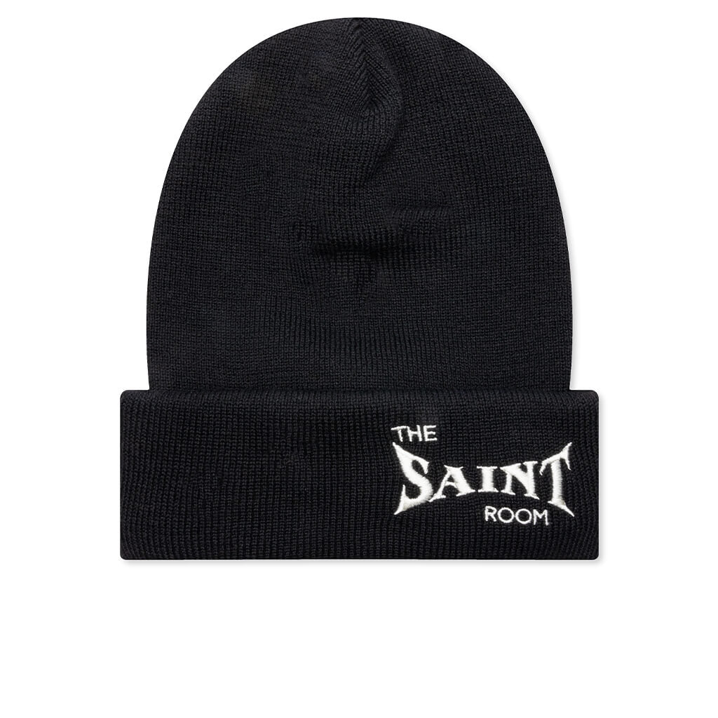 Saint Michael x Shermer Academy S Room Knit Cap - Black