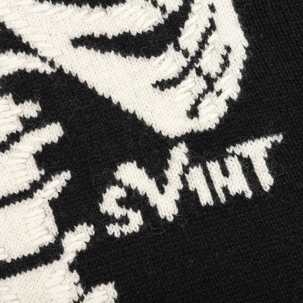 Saint Michael x Vlone Bone Knit - Black – Feature