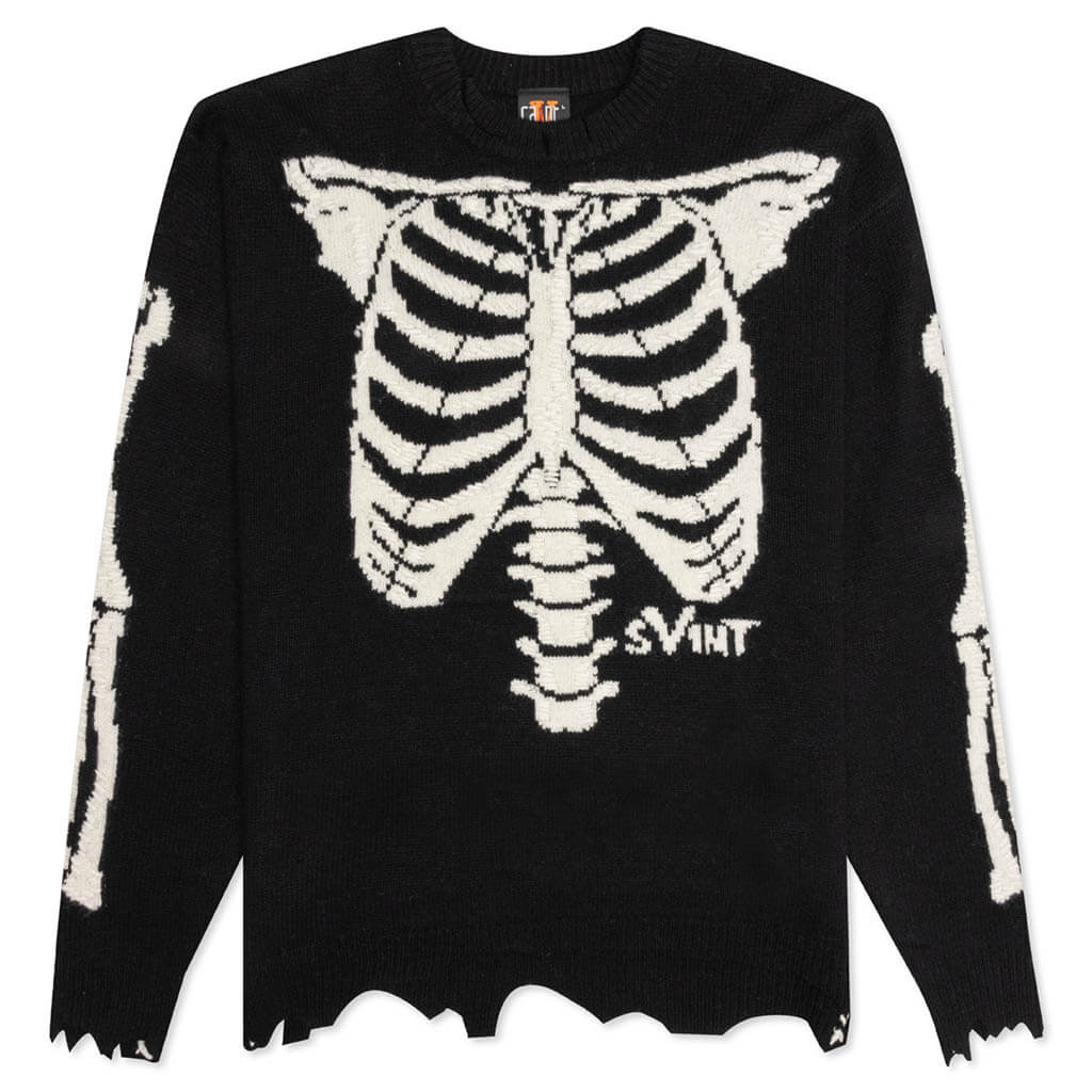 Saint Michael x Vlone Bone Knit - Black – Feature