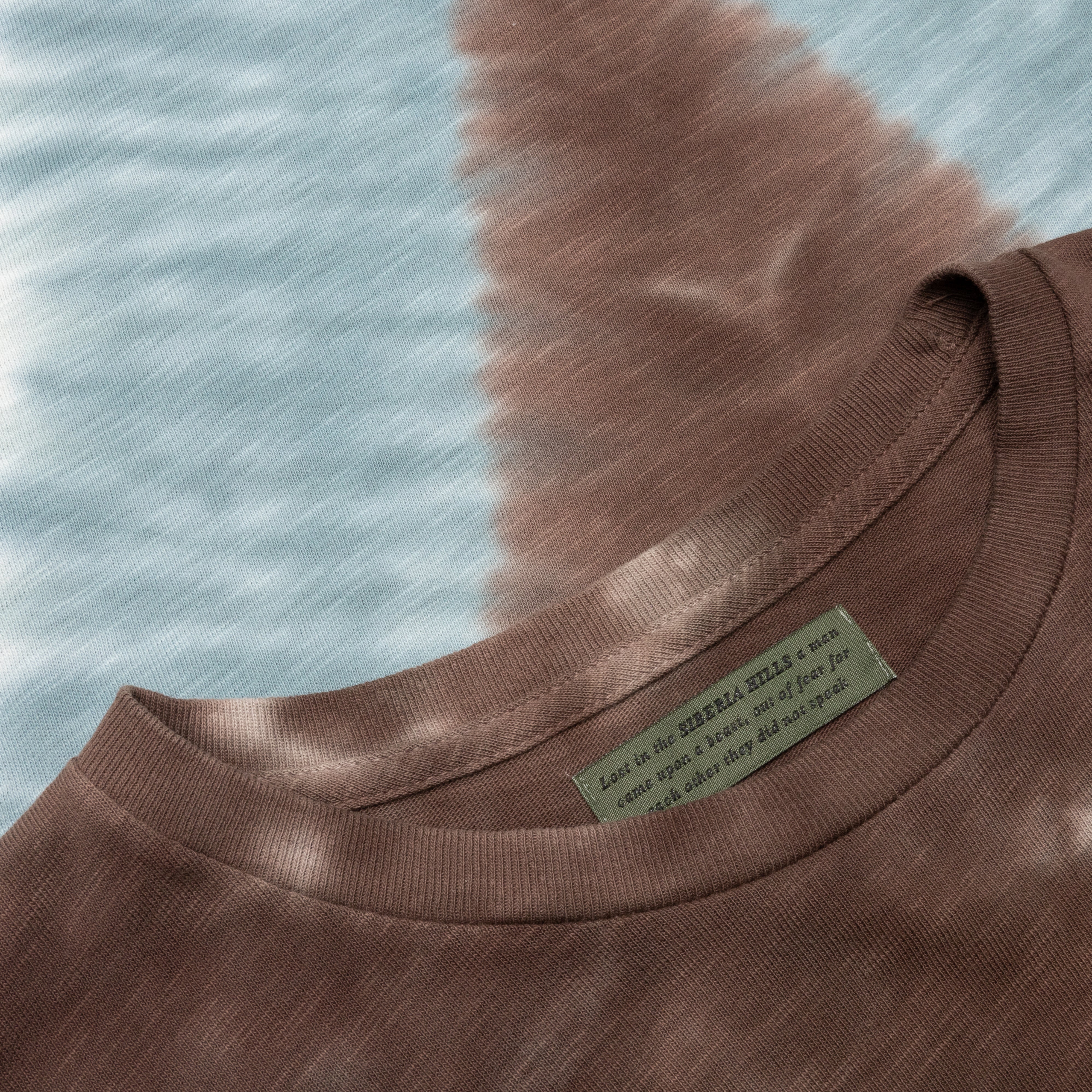 Ritual Tie Dye Tee - White/Brown – Feature