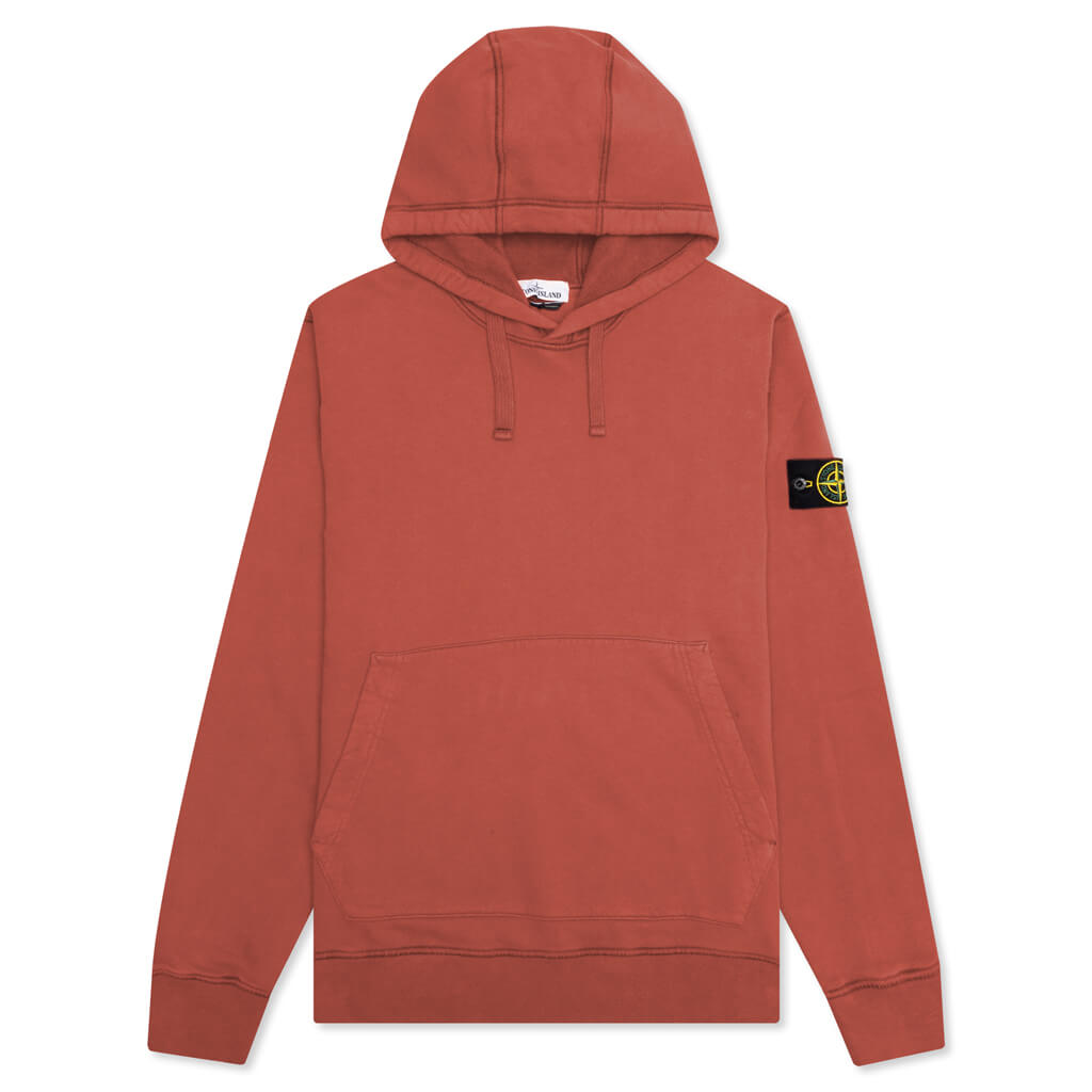 Stone island hoodie rust Clearance