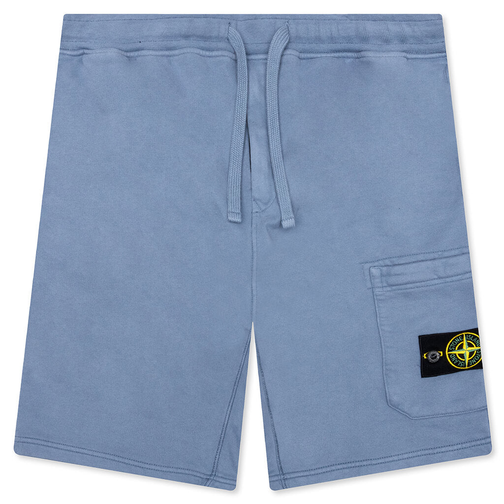 Cargo Bermuda Shorts Avio Blue – Feature