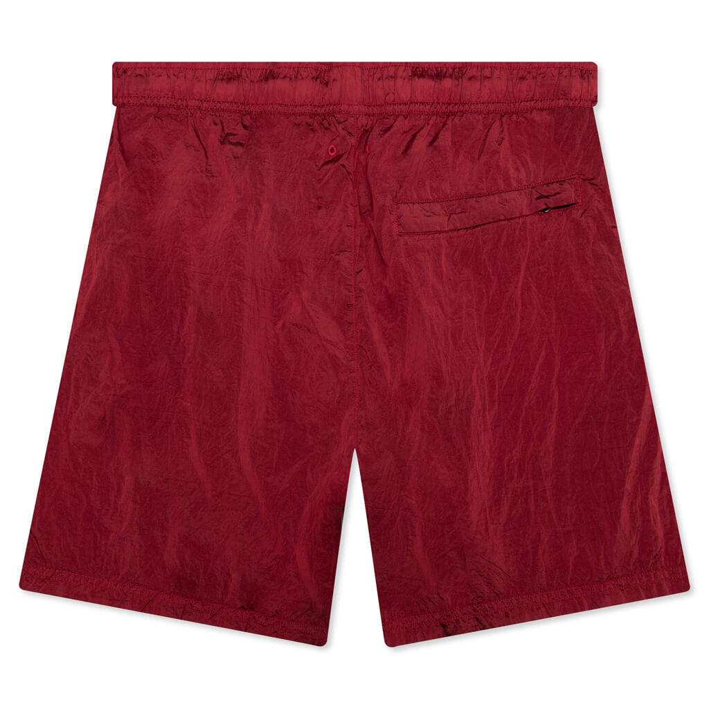 Econyl Regenerated Nylon Swim Trunks - Red – Feature