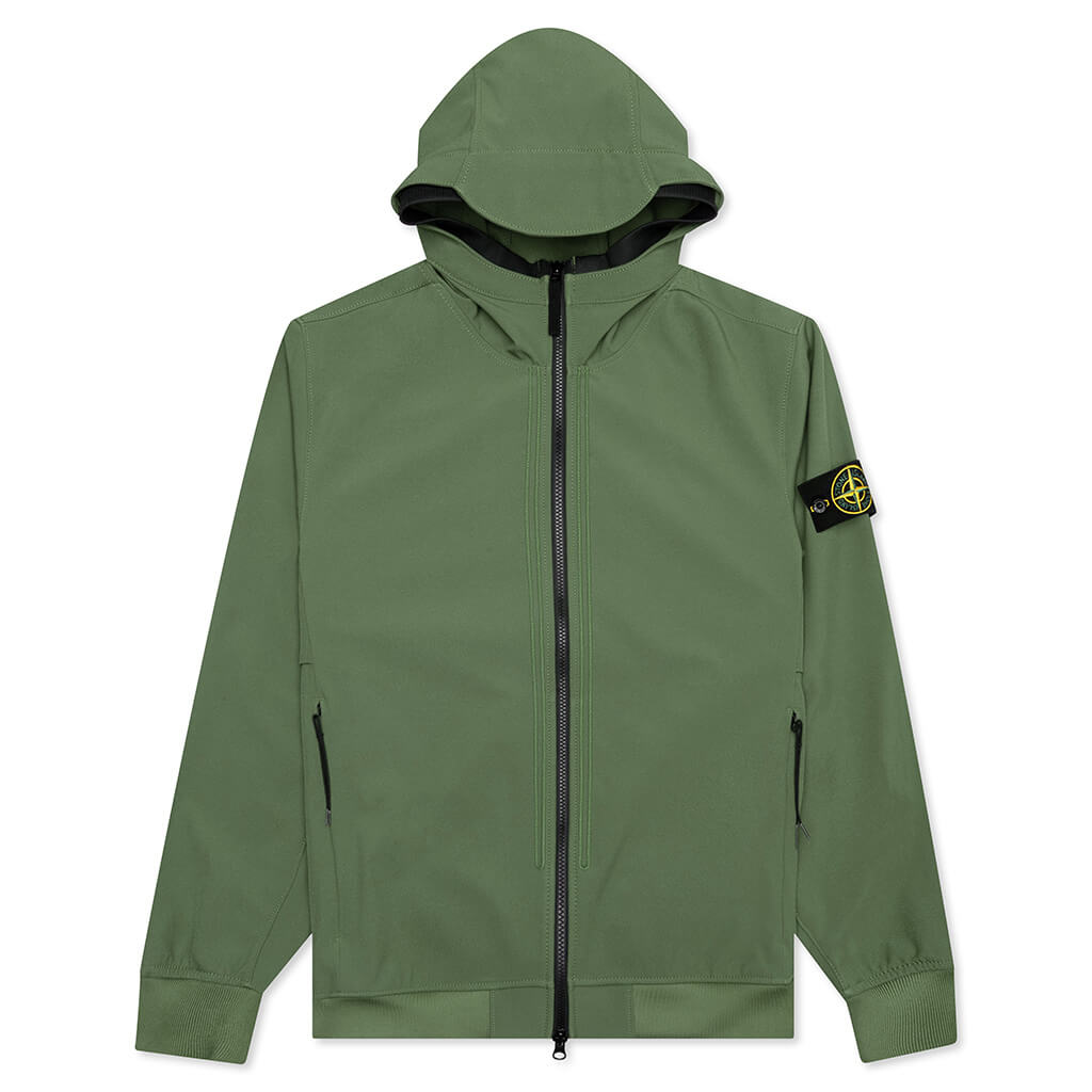 Hooded Blouson 40427 Olive – Feature