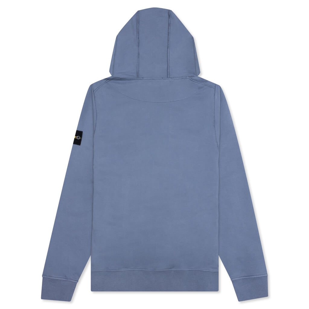 Stone island 2025 avio blue hoodie