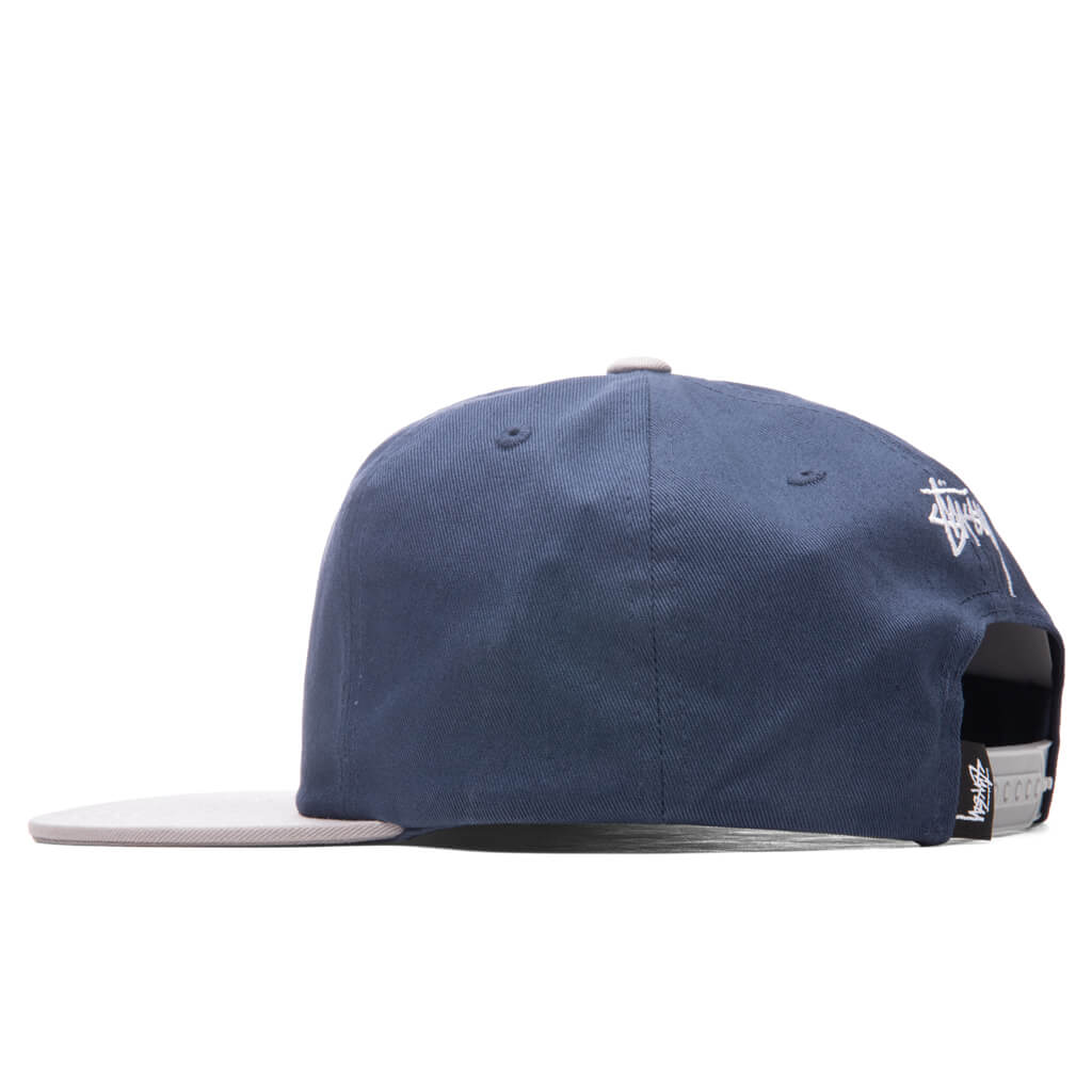 2 Tone Vintage Cap - Navy