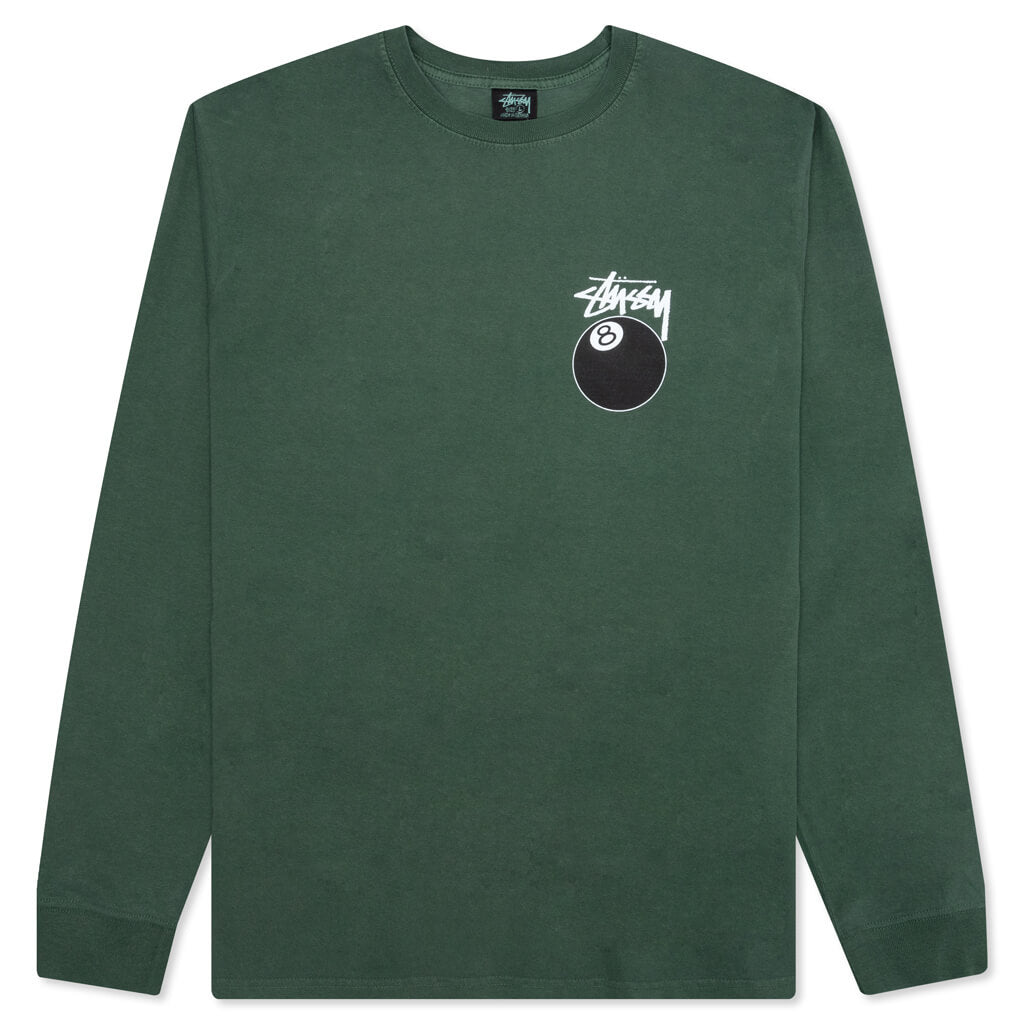 8 Ball Pigment Dyed L/S Tee - Pine – Feature