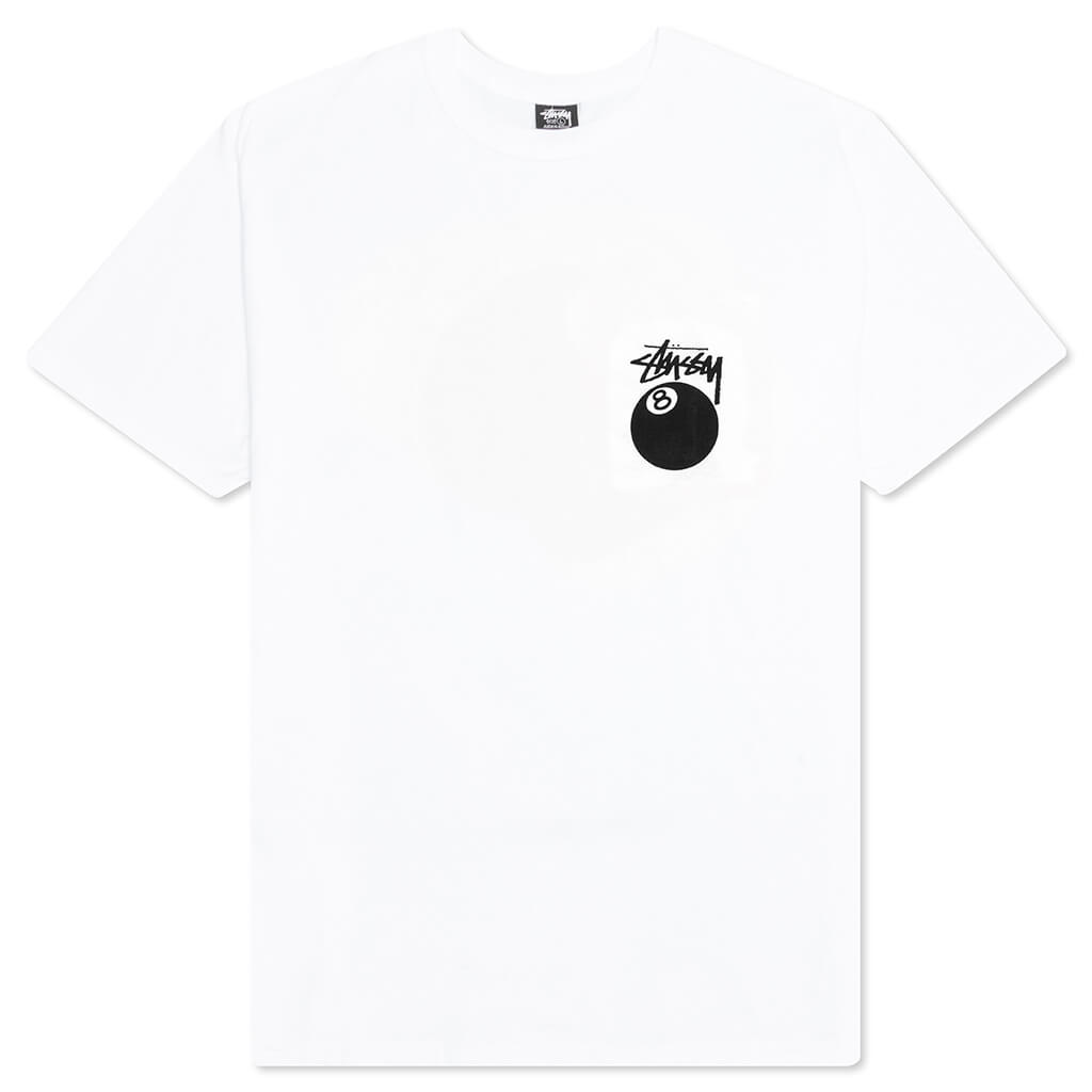 8 Ball Tee - White – Feature