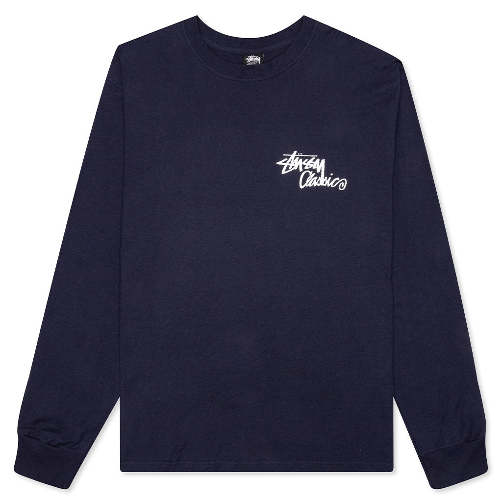 A Go-Go L/S Tee - Navy