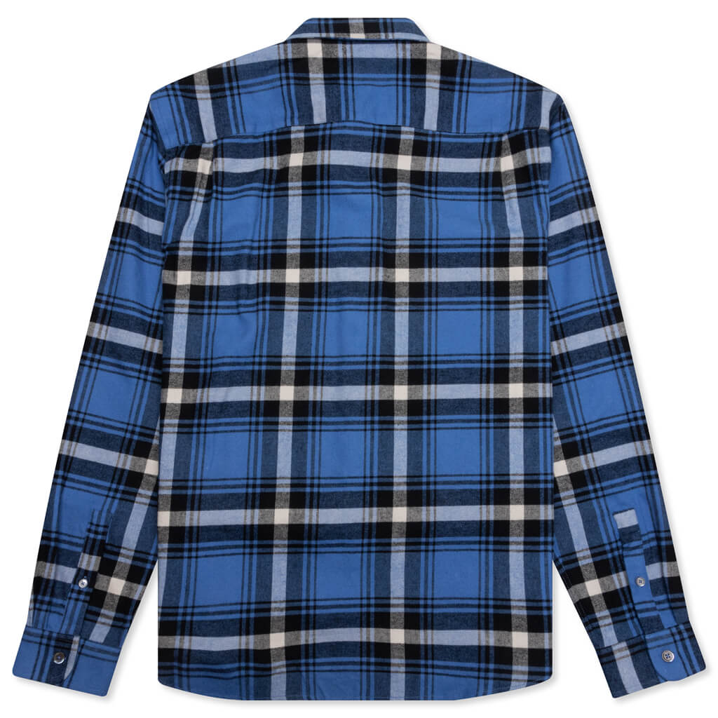 Classic Bailey Plaid L/S Shirt - Blue