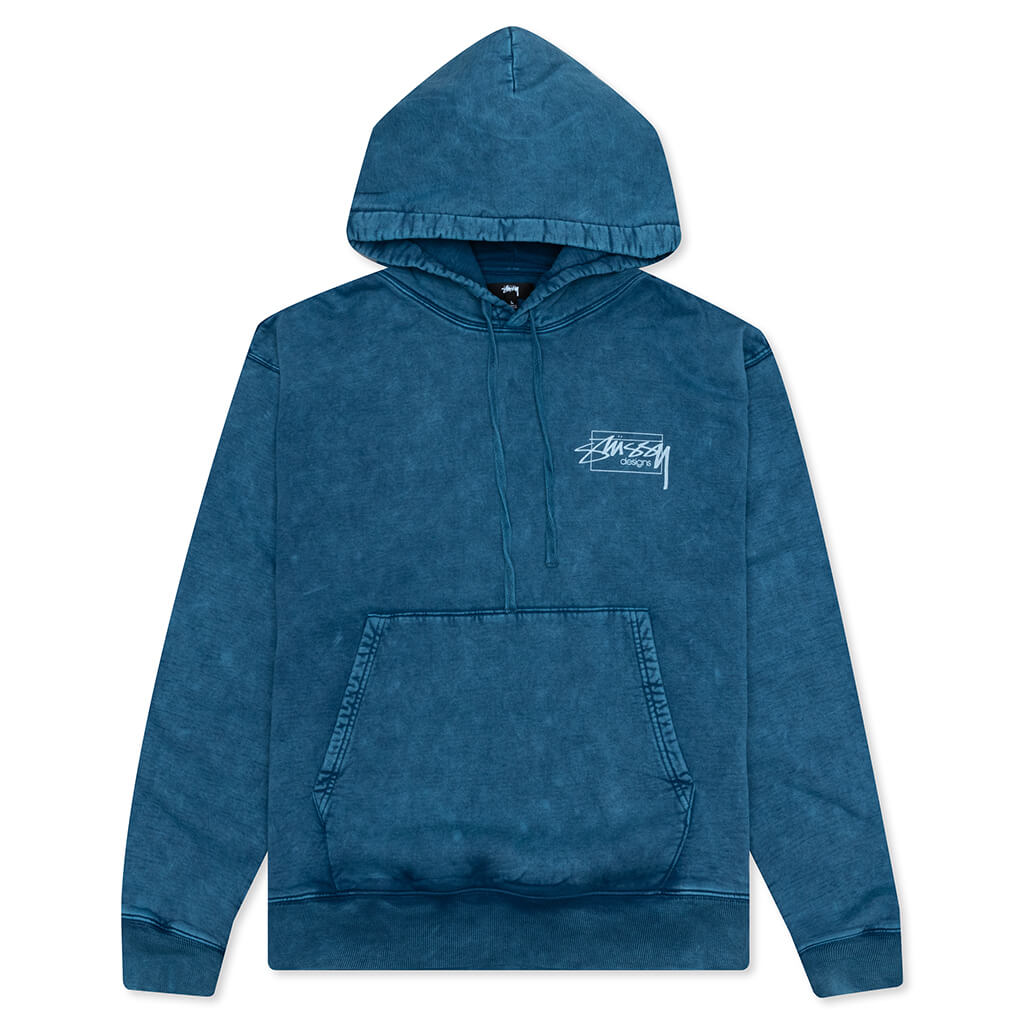 【レア物】【最終値下げ】DYED STUSSY DESIGNS フーディー STUSSY ステューシー パーカー プルオーバー メンズ Dyed Stussy