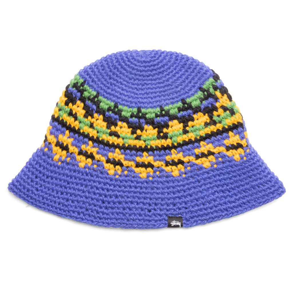 Fairisle Bucket Hat - Blue