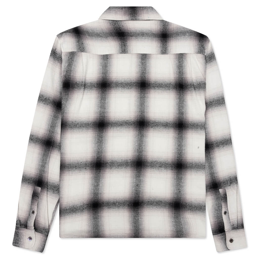 Hellshire Plaid Shirt - Grey