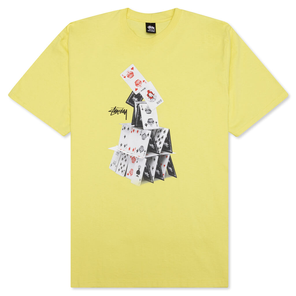 House Of Cards Tee - Yellow – Feature