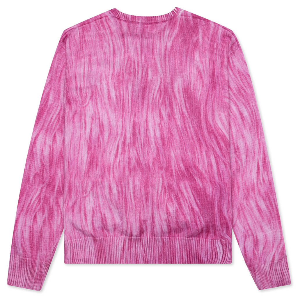 トップスstussy printed fur sweater - ニット/セーター