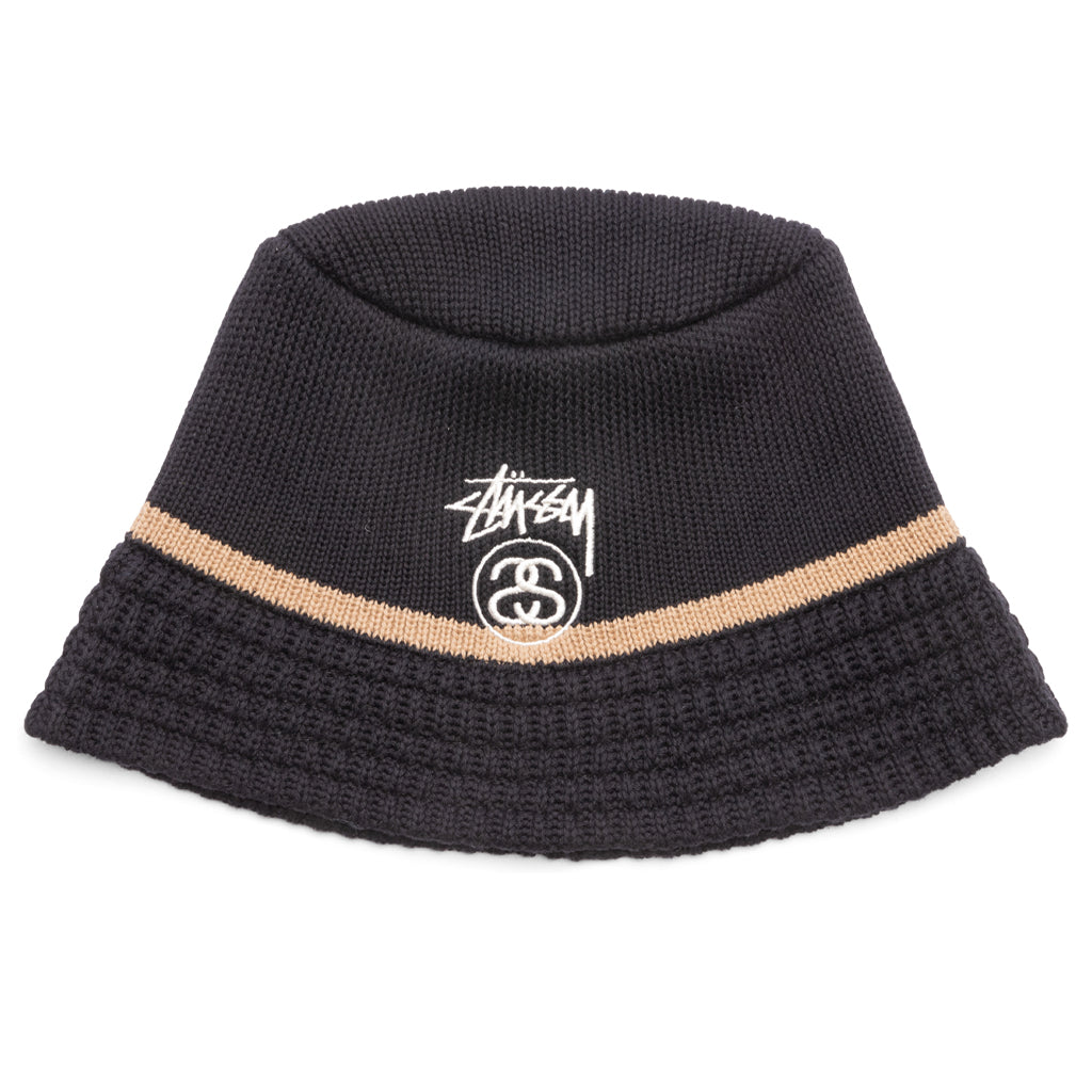 SS-Link Knit Bucket Hat - Black