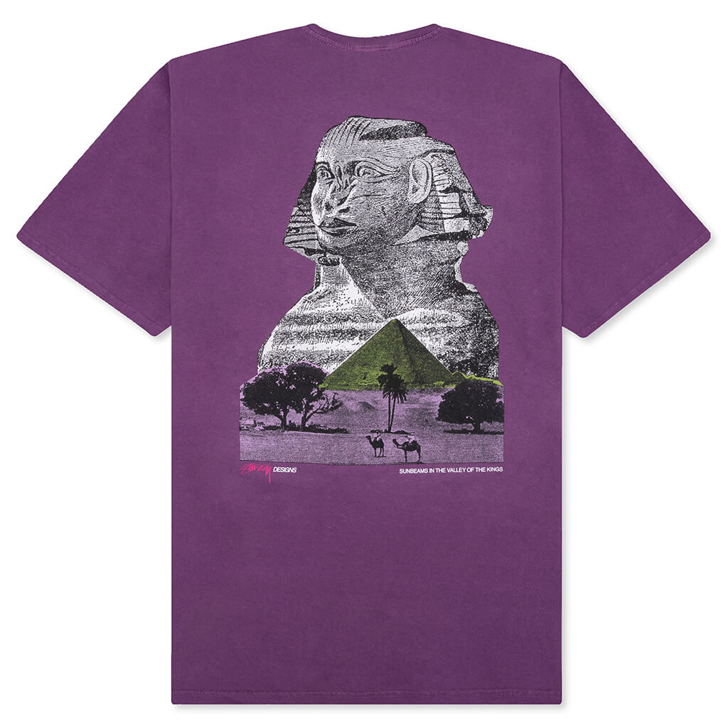 Sphinx Pigment Dyed Tee - Purple