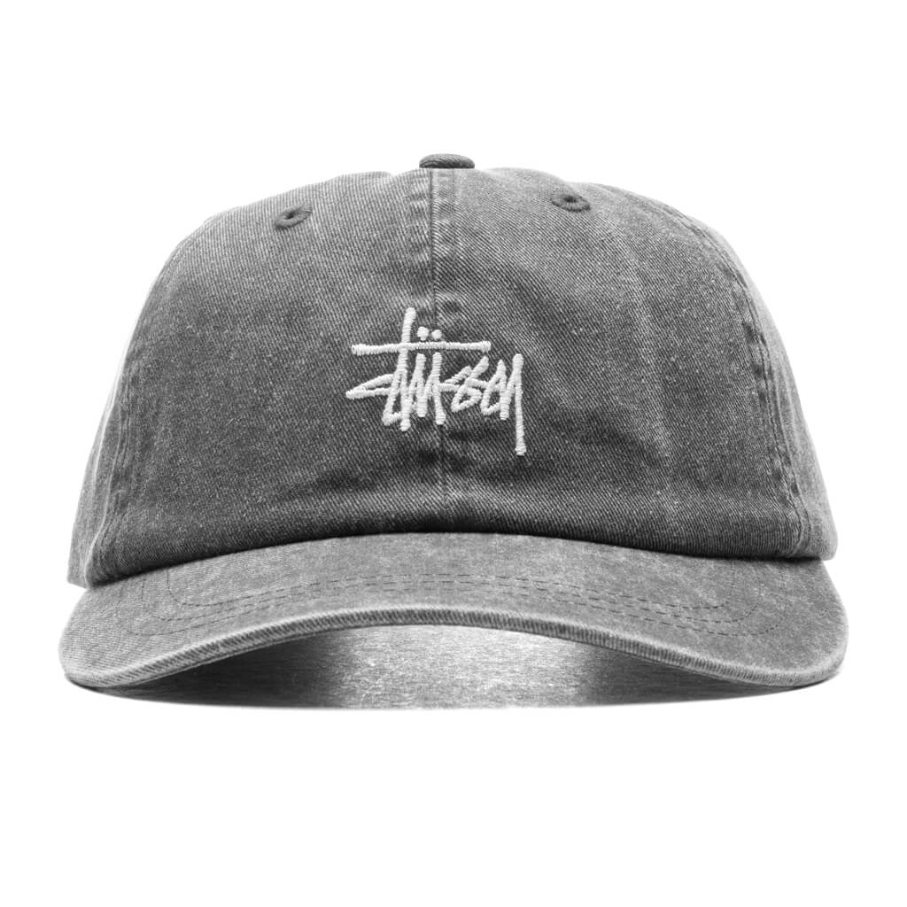 Washed Stock Low Pro Cap - Charcoal – Feature