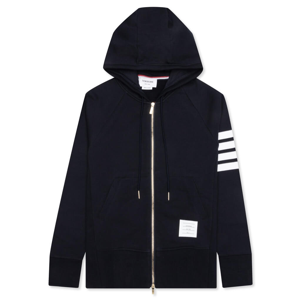 Classic Full Zip Hoodie Navy