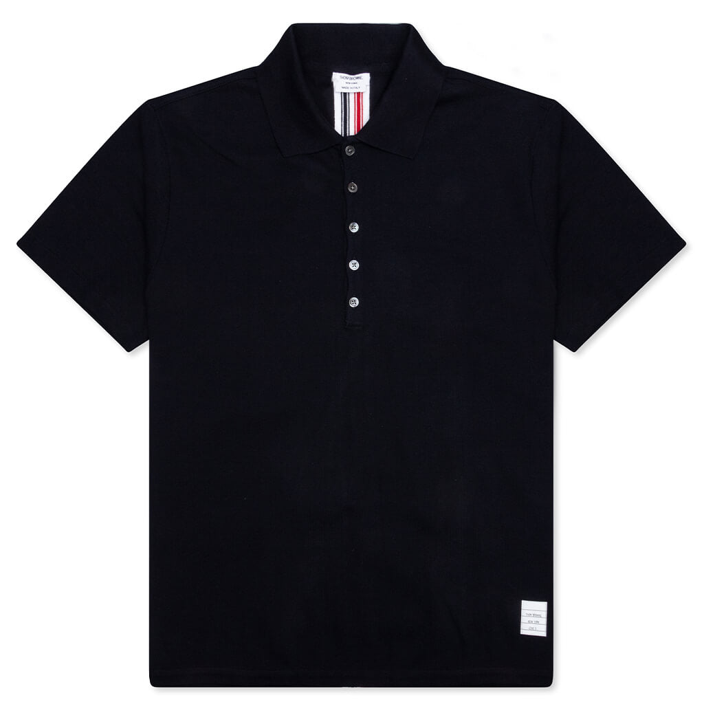 Relaxed Fit S/S Polo - Navy