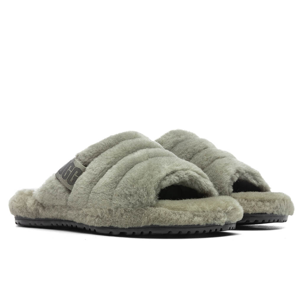 UGG Fluff Slide Slippers - Gray and Olive UGG | Shoes | Ugg Fluff Yeah Slide Shoes Slippers Womans  main image 4