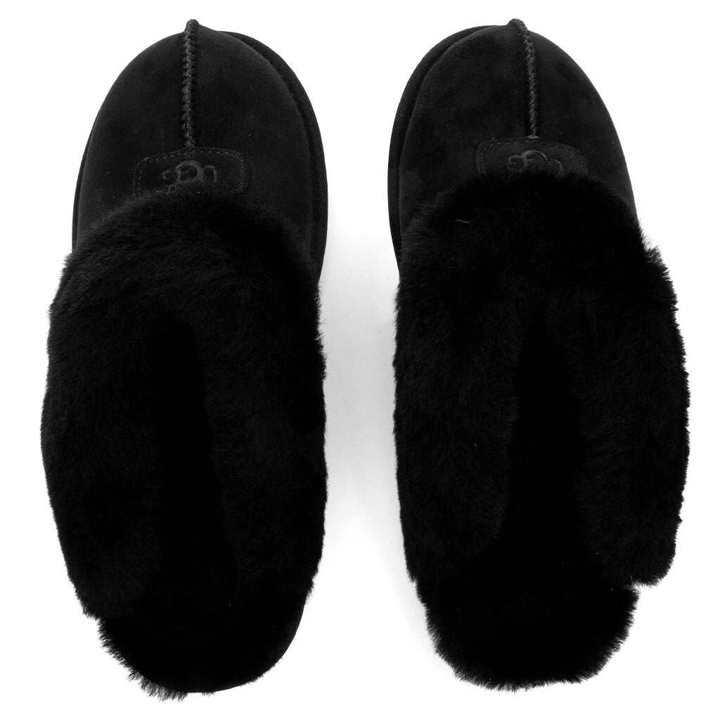 Ugg coquette hot sale slipper black