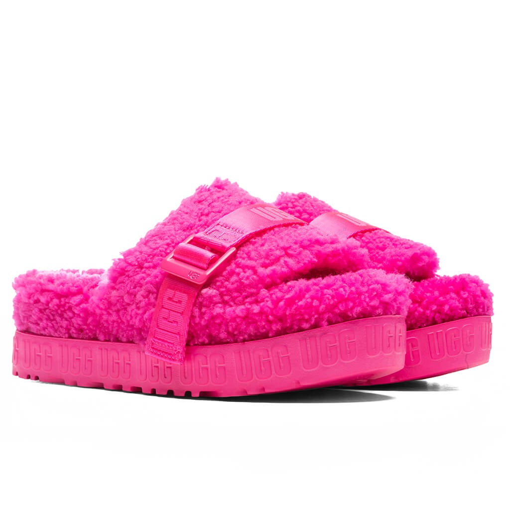 Women's Fluffita Slipper Taffy Pink – Feature