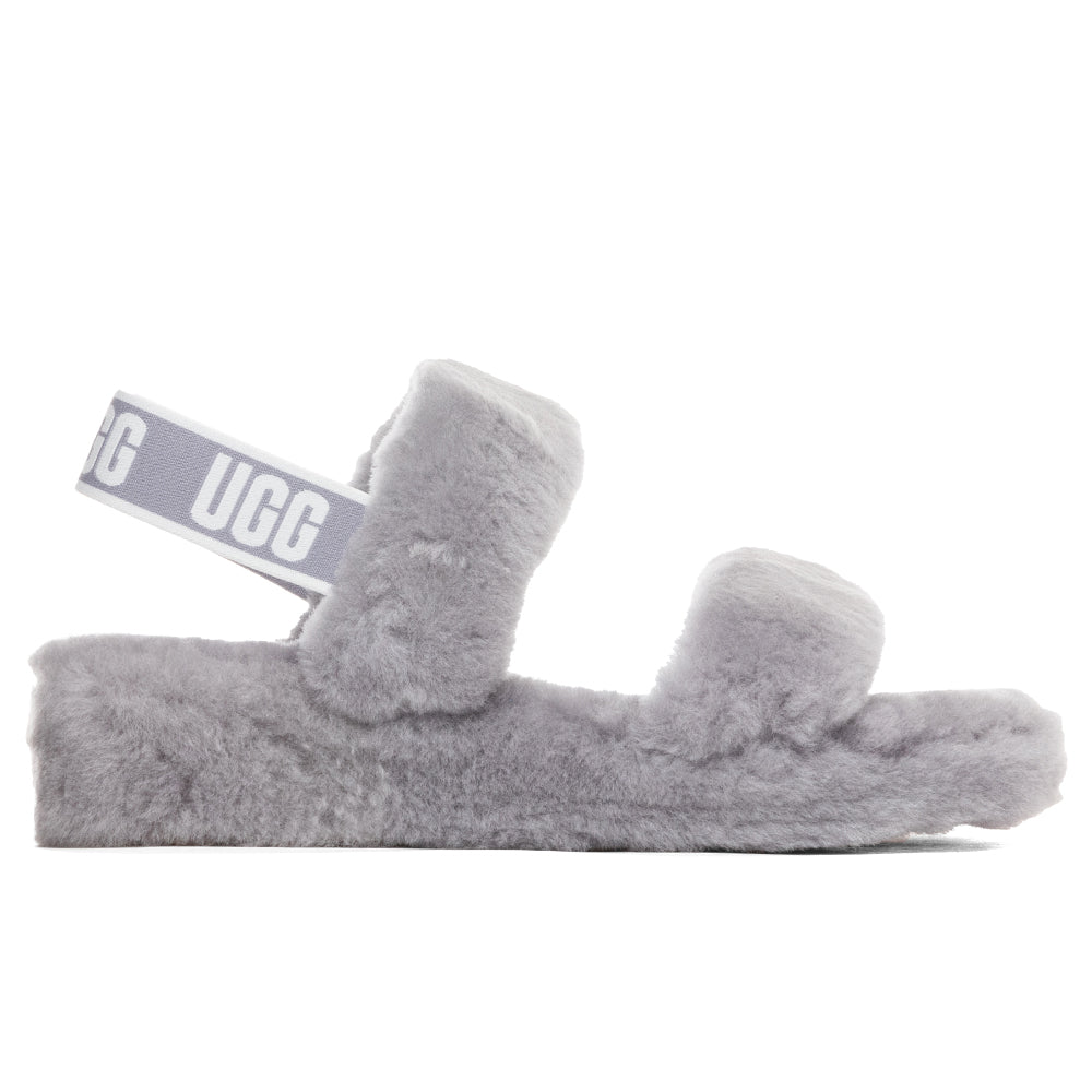 Ugg Oh Yeah Slides Grey Women's Oh Yeah Slide Soft Amethyst