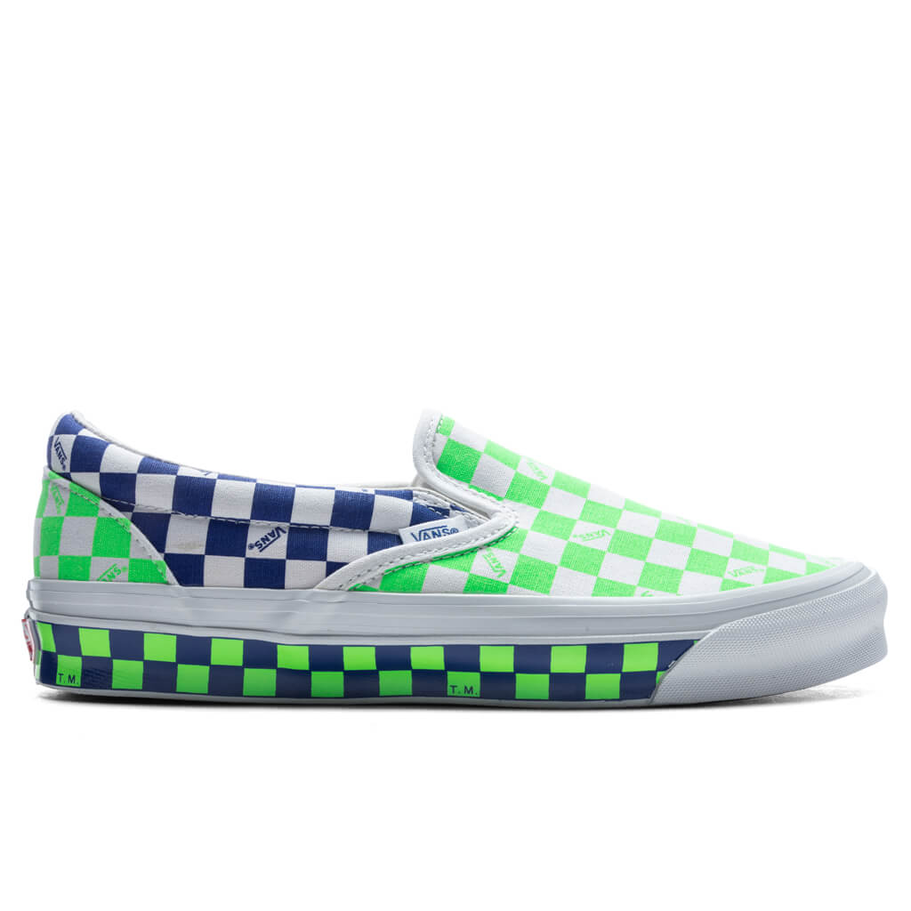 Vans Classic Slip Lime Green Vans Checkered Hot Vans Light Green