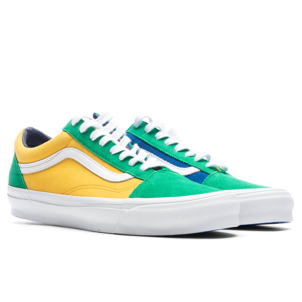 OG Old Skool LX Off The Wall - Green/Yellow â Feature