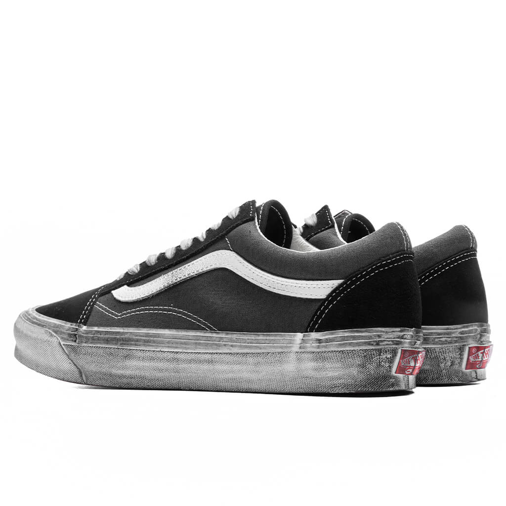 OG Old Skool LX Stressed Black White Feature og-old-skool-lx-stressed-black-white-feature