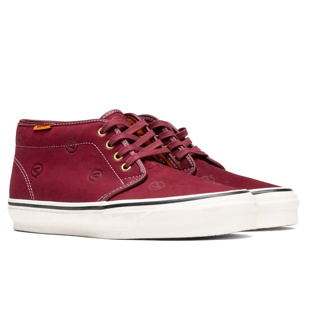 Vans Vault x LQQK OG Chukka Boot LX - Burgundy – Feature display picture 2