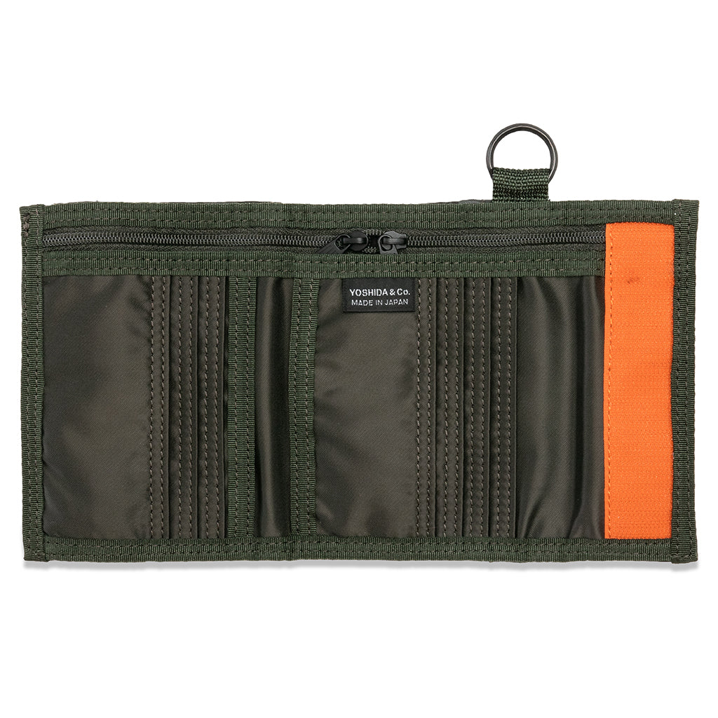 小物 VAULT X PORTER WALLET - OLIVINE Vault x Porter Wallet - Olivine – Feature