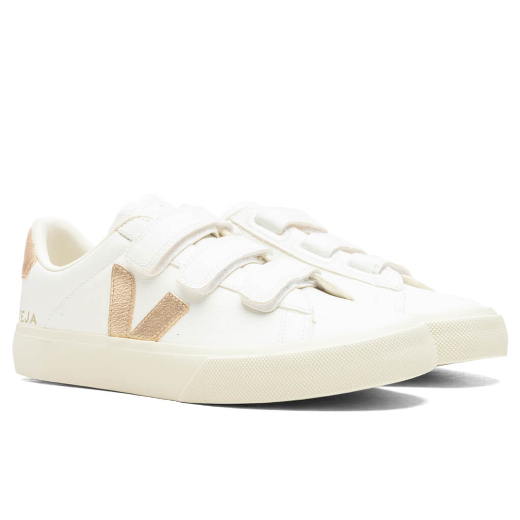Veja || Recife Logo Chromefree - Extra White/ Platine main image 0