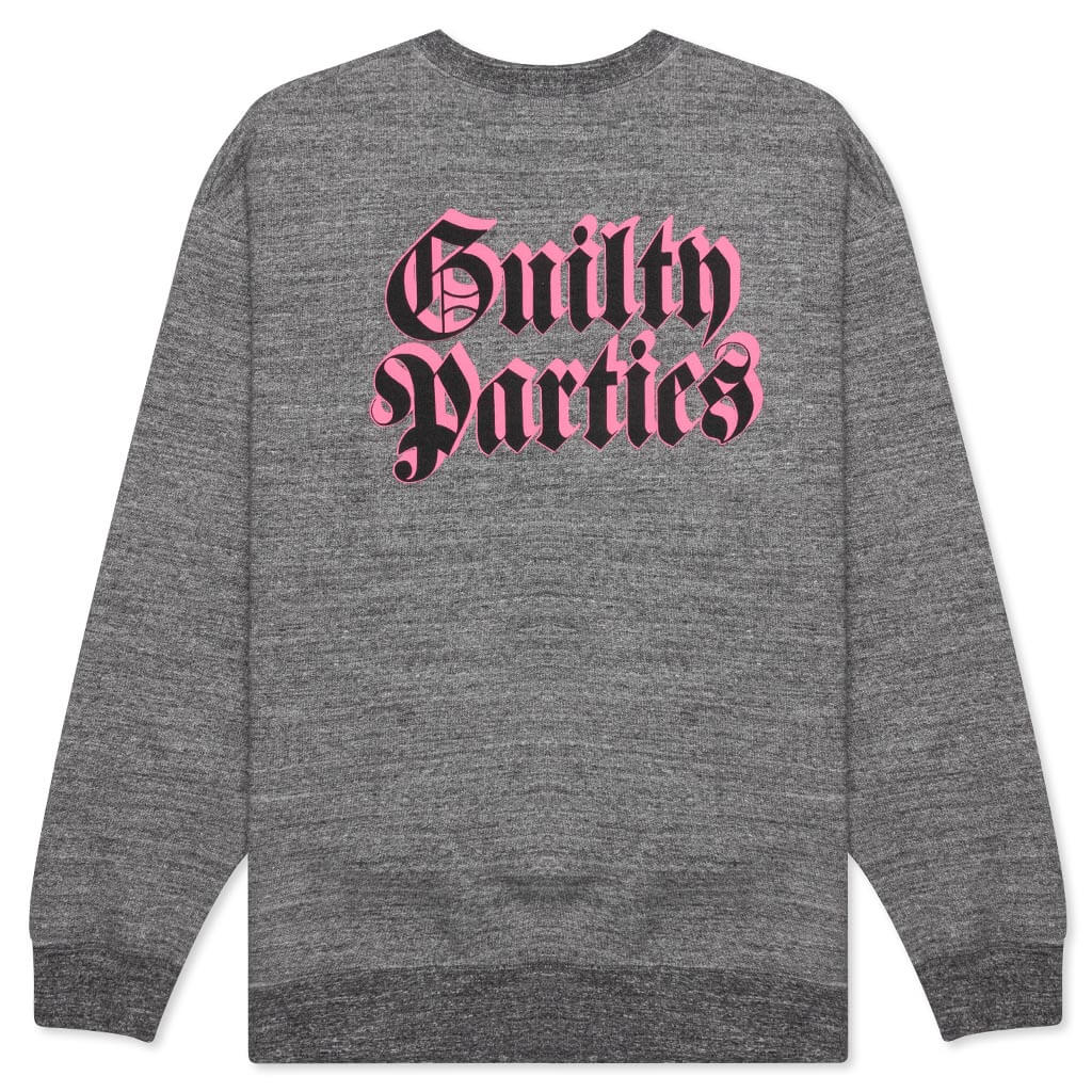 Guilty Parties Crewneck Sweatshirt - Gray