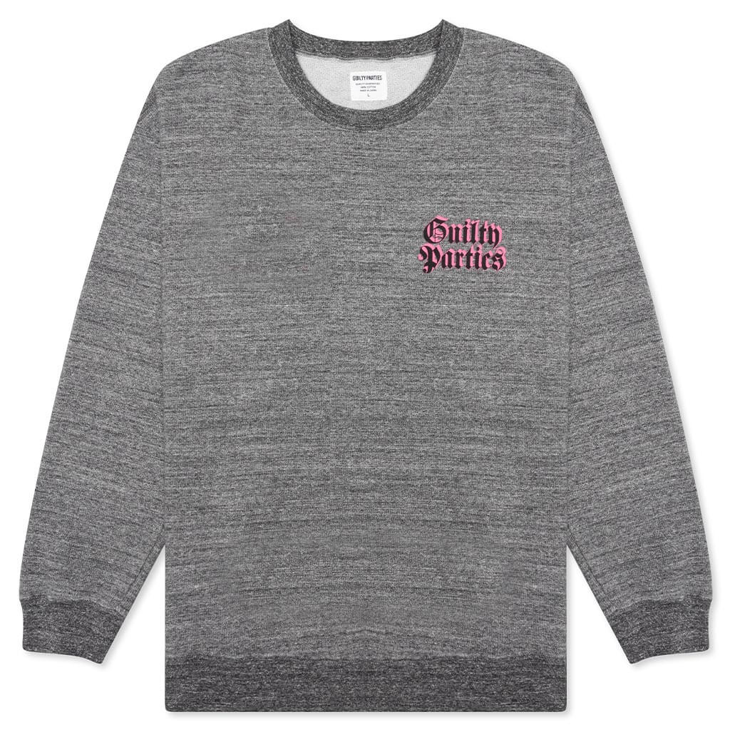 Guilty Parties Crewneck Sweatshirt - Gray – Feature