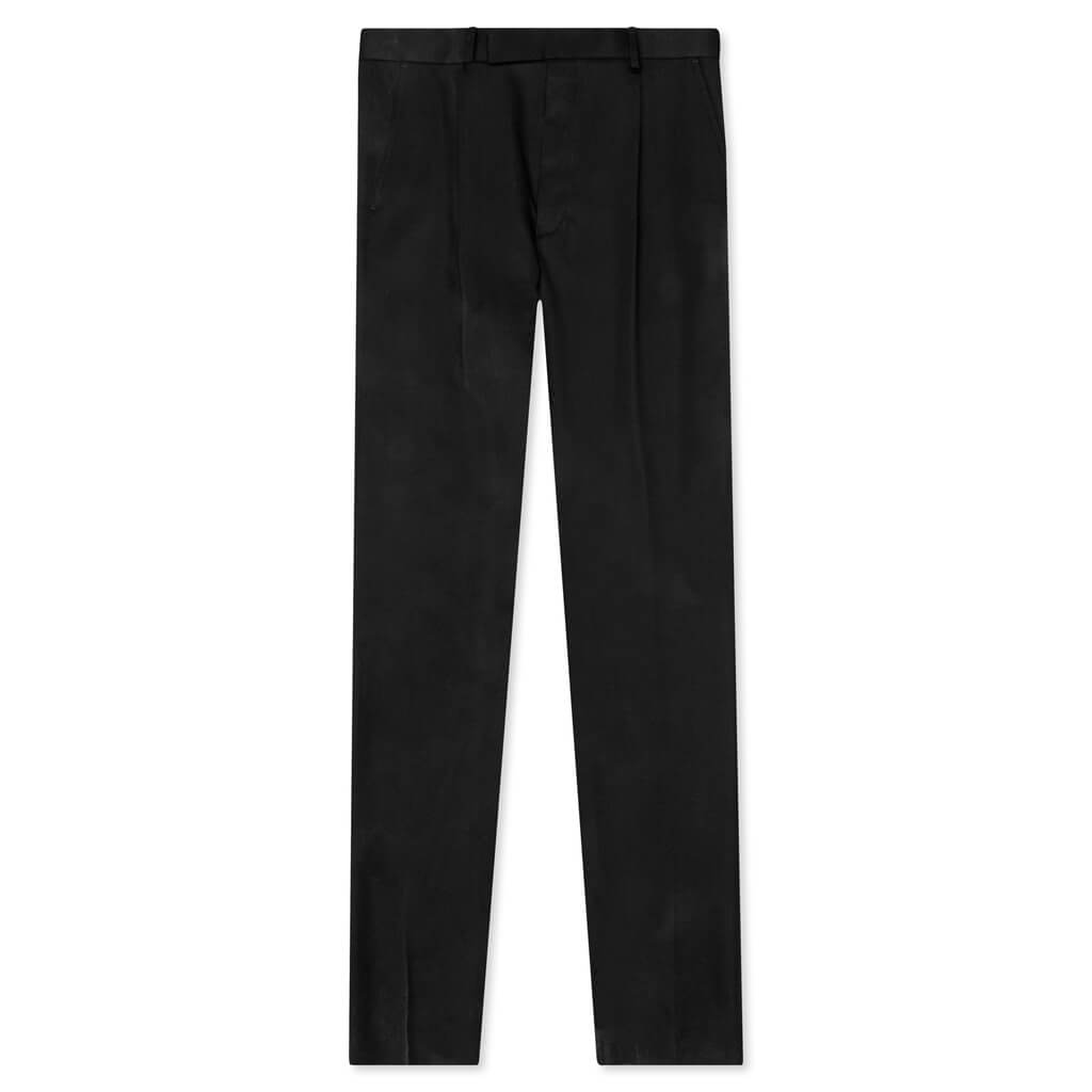 Pleated Trousers Type-2 - Black