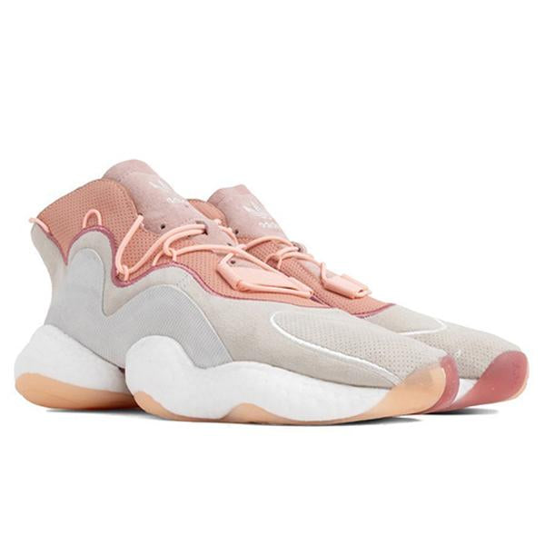 Crazy BYW LVL I White/Clear Orange/Cloud Grey