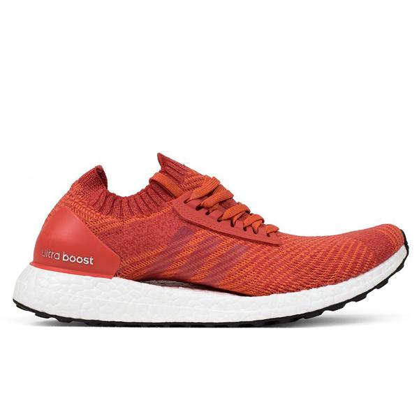 Women's Ultraboost X - Scarlet/Crystal White Feature Women's Ultraboost X - Scarlet/Crystal White Feature