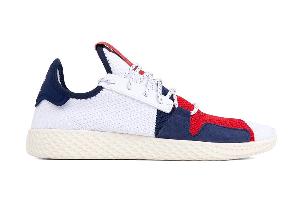 Originals x Pharrell Williams BBC HU V2 - White/Scarlet/Dark Blue â Feature