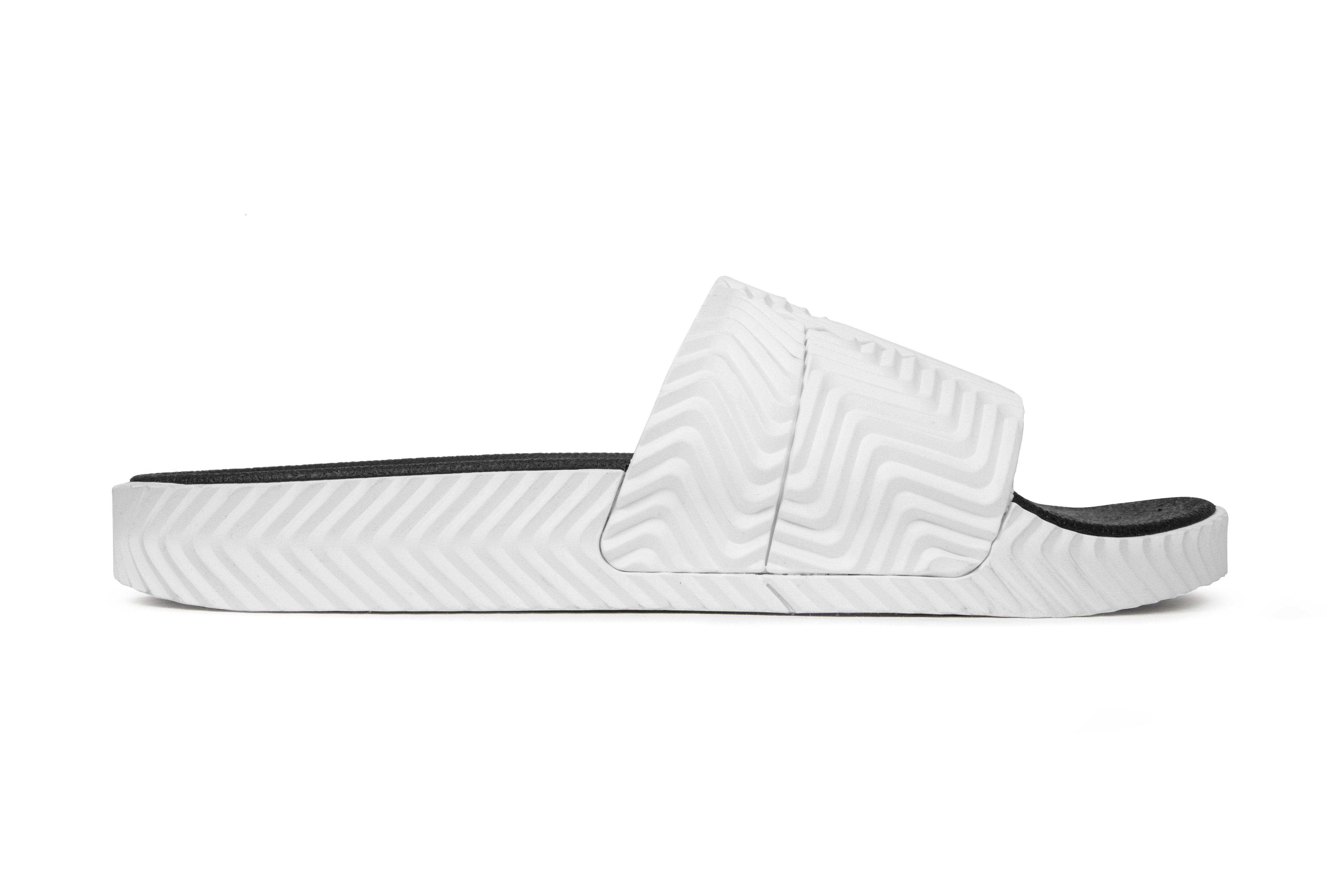 Adidas x Alexander Wang Adilette slide ALEXANDER WANG Size 10 Adilette Black Brown Beige Color  main image 4