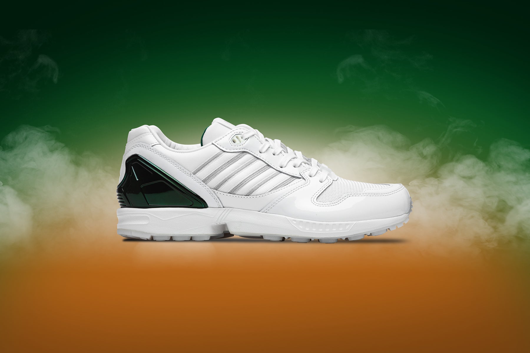 Adidas Originals x University of Miami ZX 5000 "The U" - Cloud White Feature Adidas Originals x University of Miami ZX 5000 "The U" - Cloud White Feature