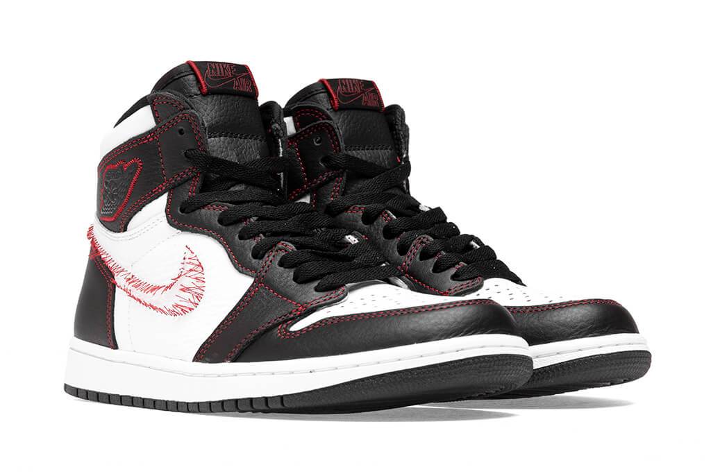 Air 1 High OG QS Defiant - White/Black/Gym Red/Tour Yellow – Feature