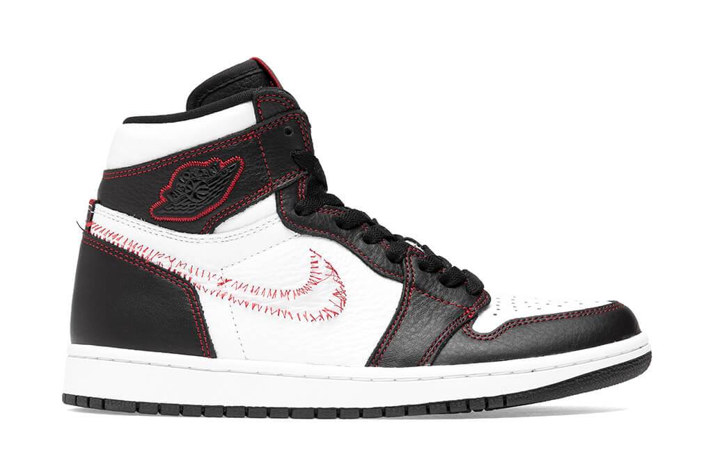 Air 1 High OG QS Defiant - White/Black/Gym Red/Tour Yellow – Feature