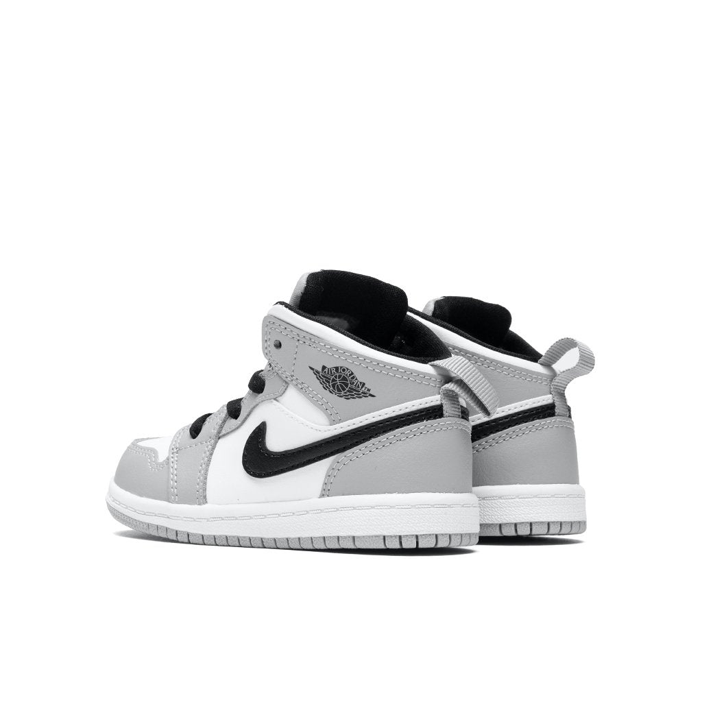 Air Jordan 1 Mid (TD) - Light Smoke Grey/Black/White